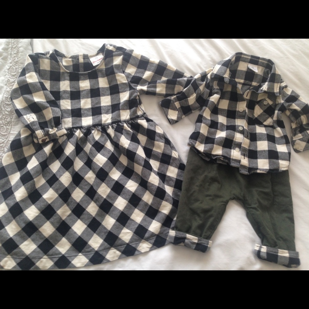Hanna Andersson Buffalo Plaid Dress VVGUC
